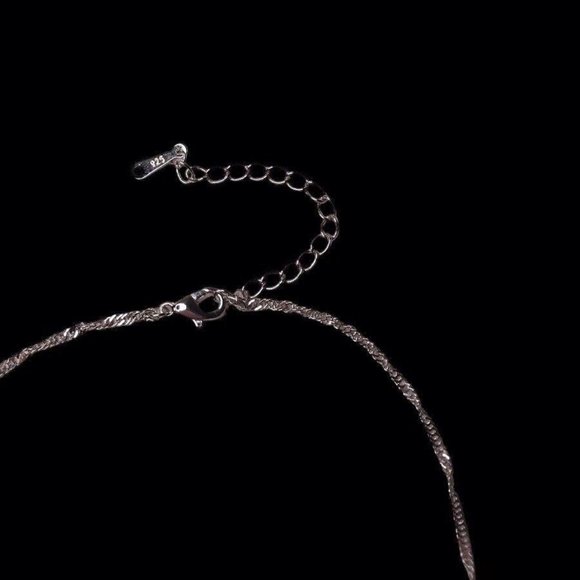 925 Sterling Silver Pearl Mom Necklace Gift For Mom - Picture 4 of 4